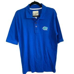 Univ of Florida Gators polo style Golf Shirt, Colony, Blue ,men's XL